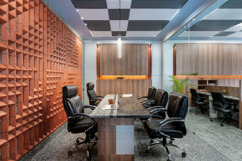 A Corporate office space by Manoj Patel Design Studio