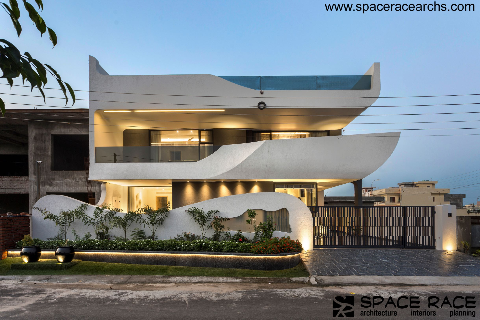 Contemporary Abode by Space Race Architects