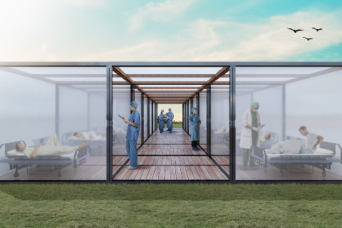CubeX Quarantine Pavilion by Ankit Kashyap