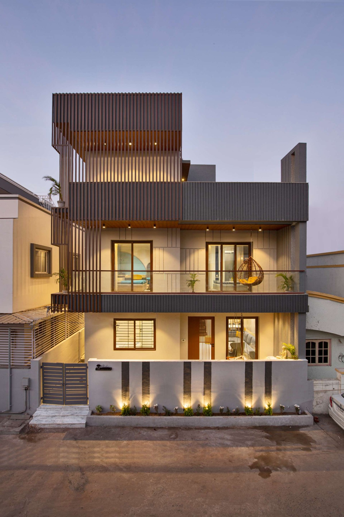 The Linear House by Ekam Studio