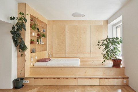Apartment With A Podium by Neuhäusl Hunal Architects