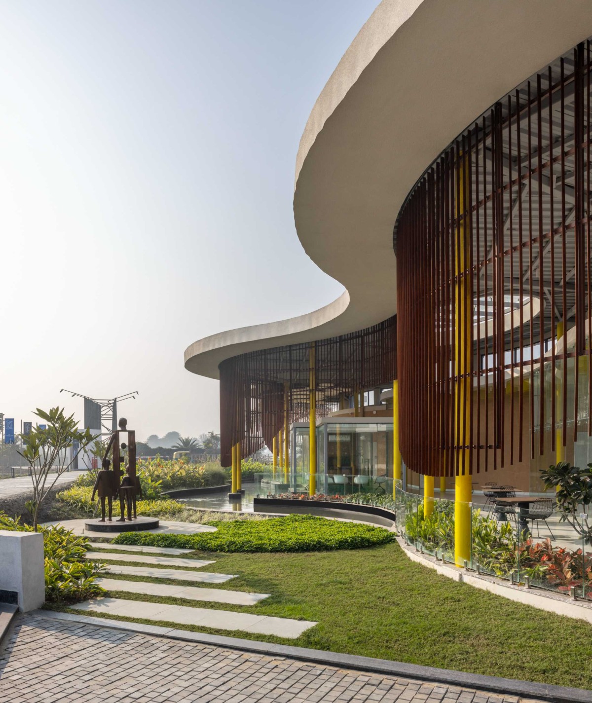 Exterior View Of DTC Capital City Experience Centre by Square