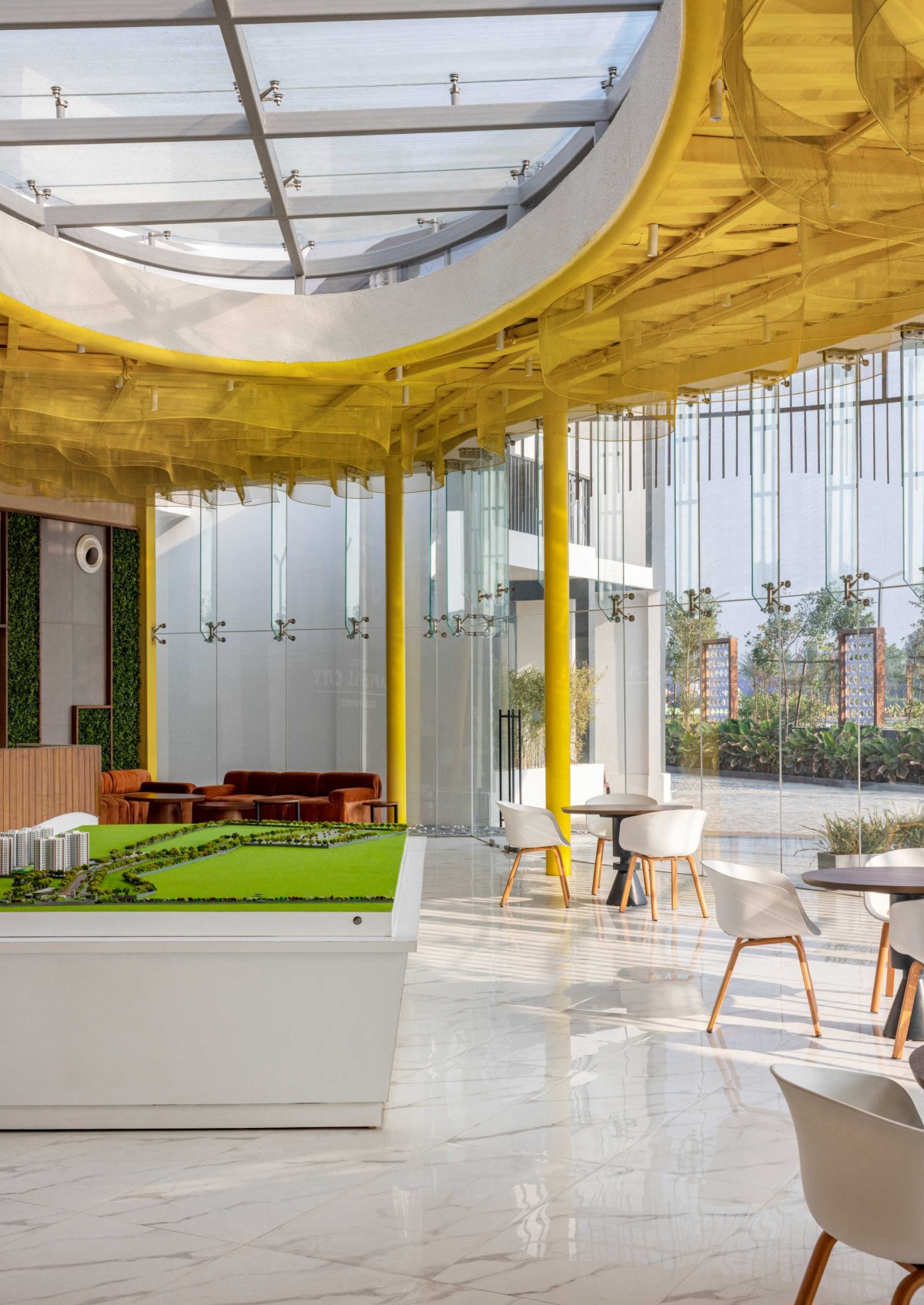 Interior view of DTC Capital City Experience Centre by Square