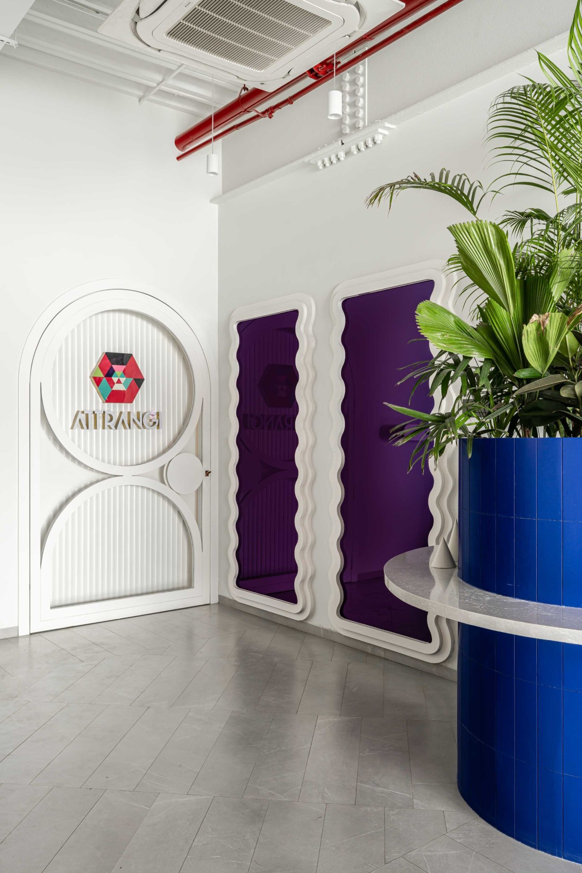 Interior view of Attrangi by Limited Edition Design Studio