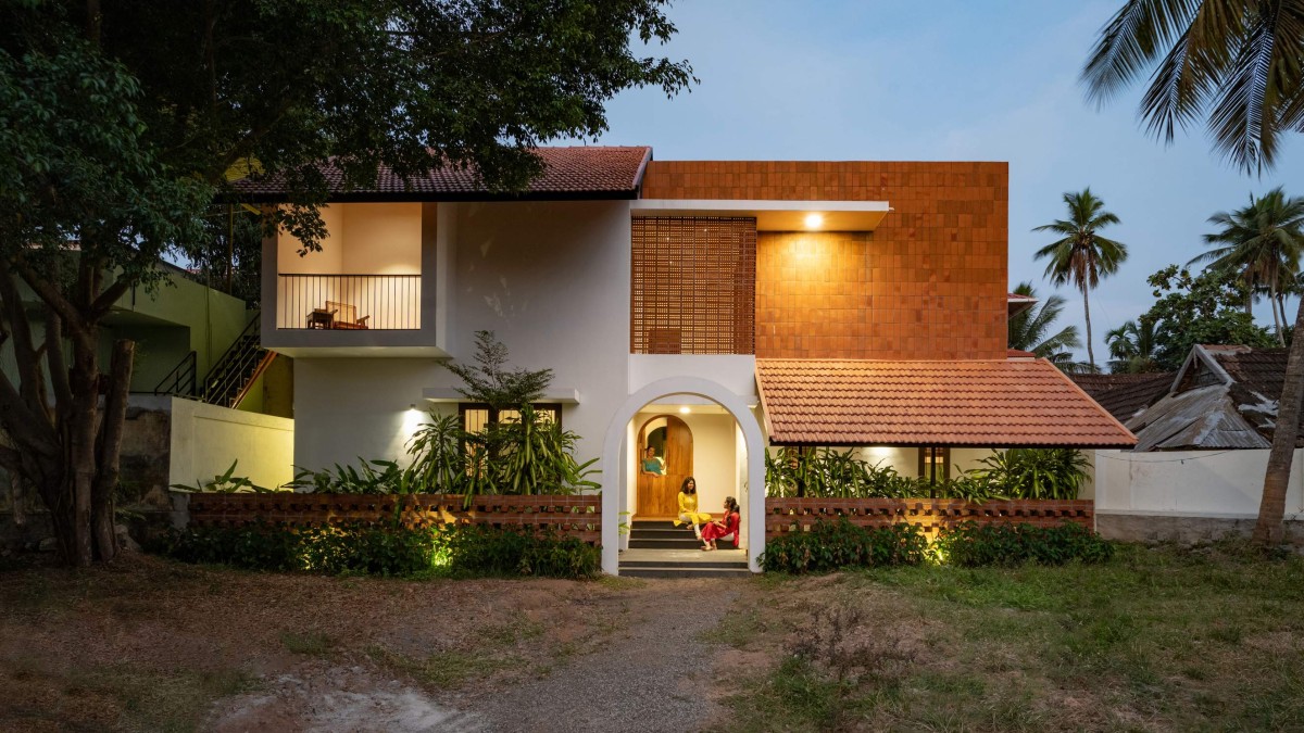 Exterior View Of MOZHI- The House Of Conversations by ARK Architecture Studio