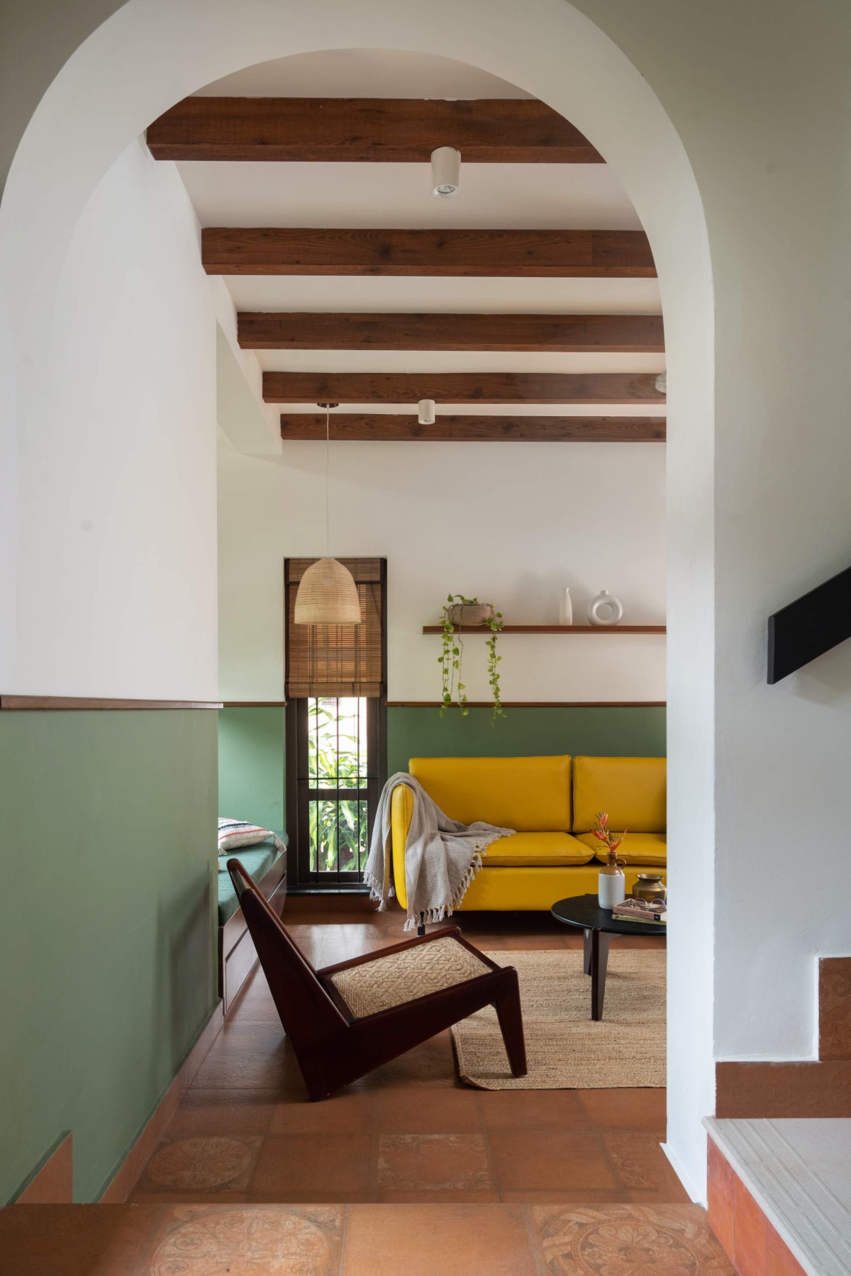 Interior view of MOZHI- The House Of Conversations by ARK Architecture Studio