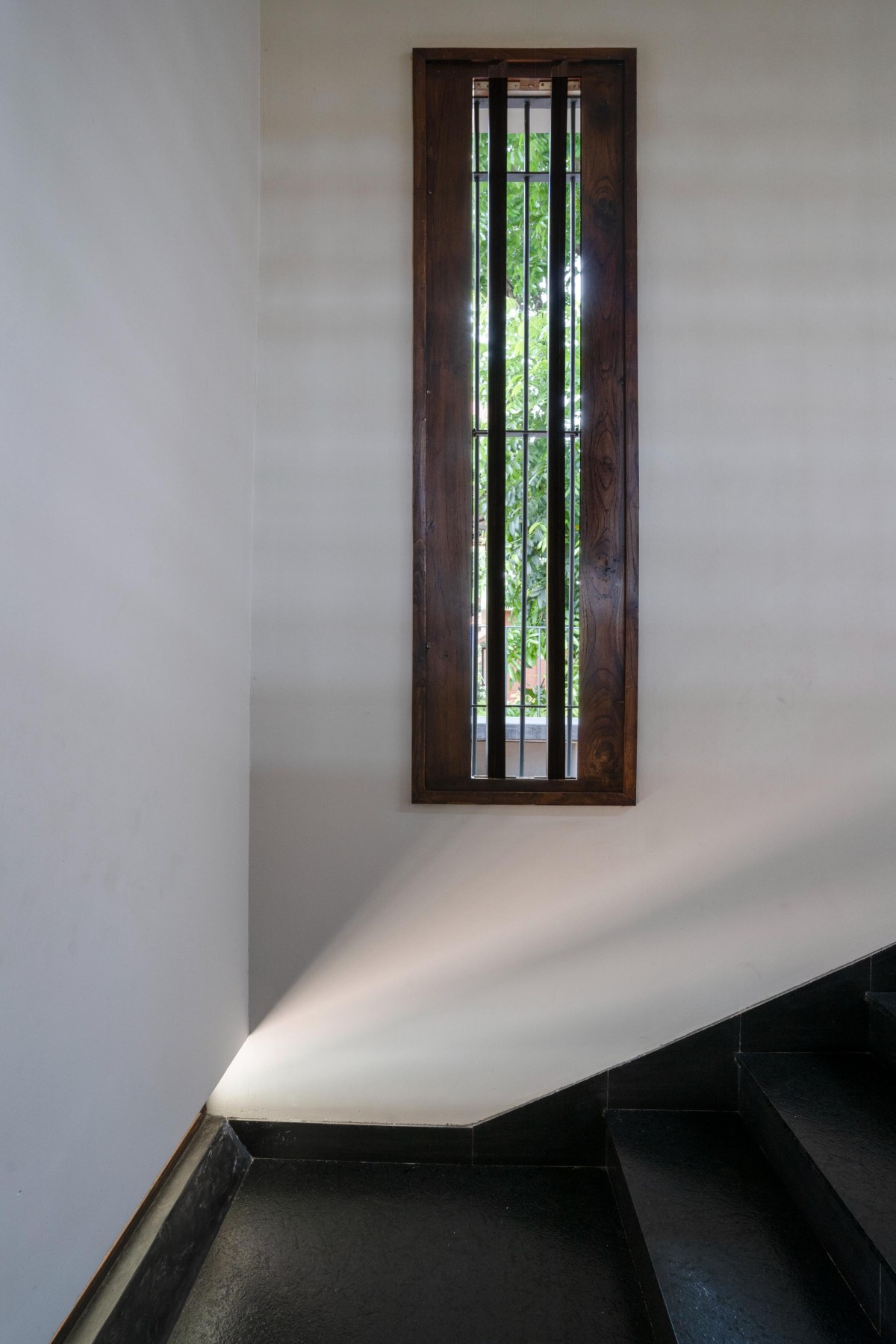 Stairs to Upper Living Space - Vimal Laxmi by SJA