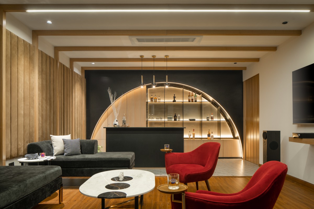 Interior view of A classic case of coffee by &t studio