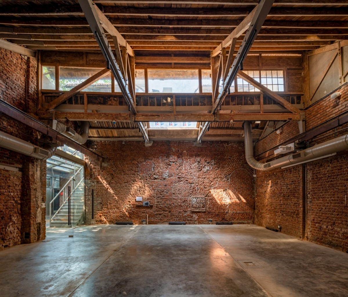 Interior view of Ice Factory Ballard Estate by Malik Architecture