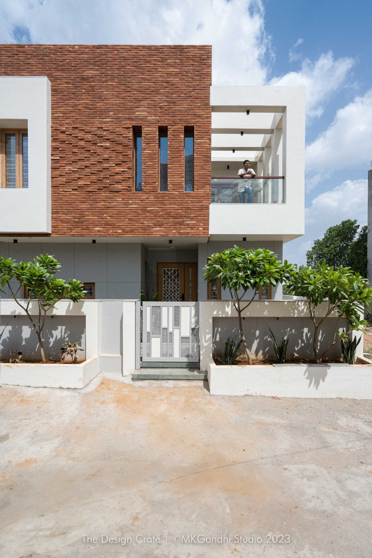 Exterior View Of Nandalay Residence by The Design Crate
