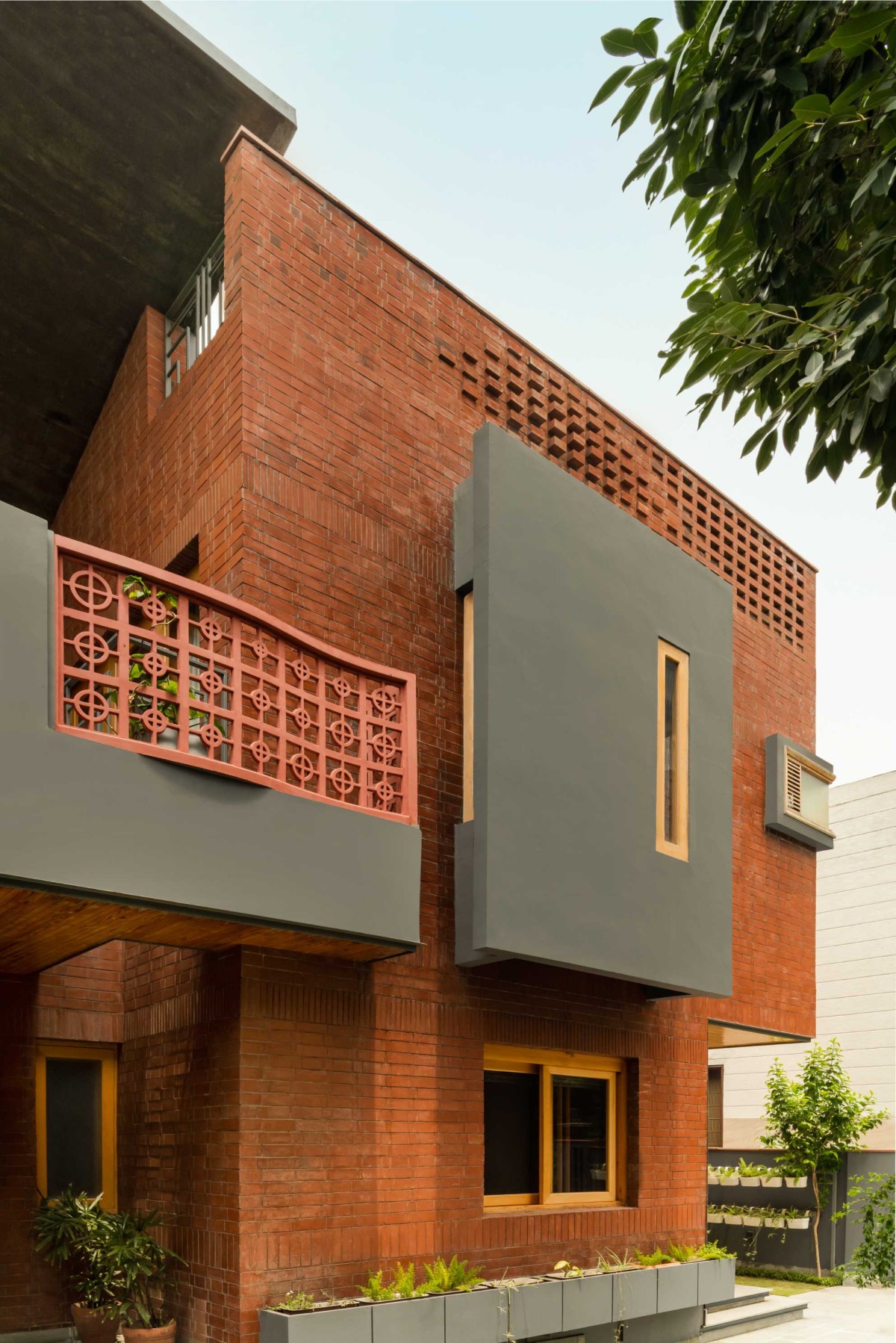 Exterior View Of Bricks@47 by Design Plus
