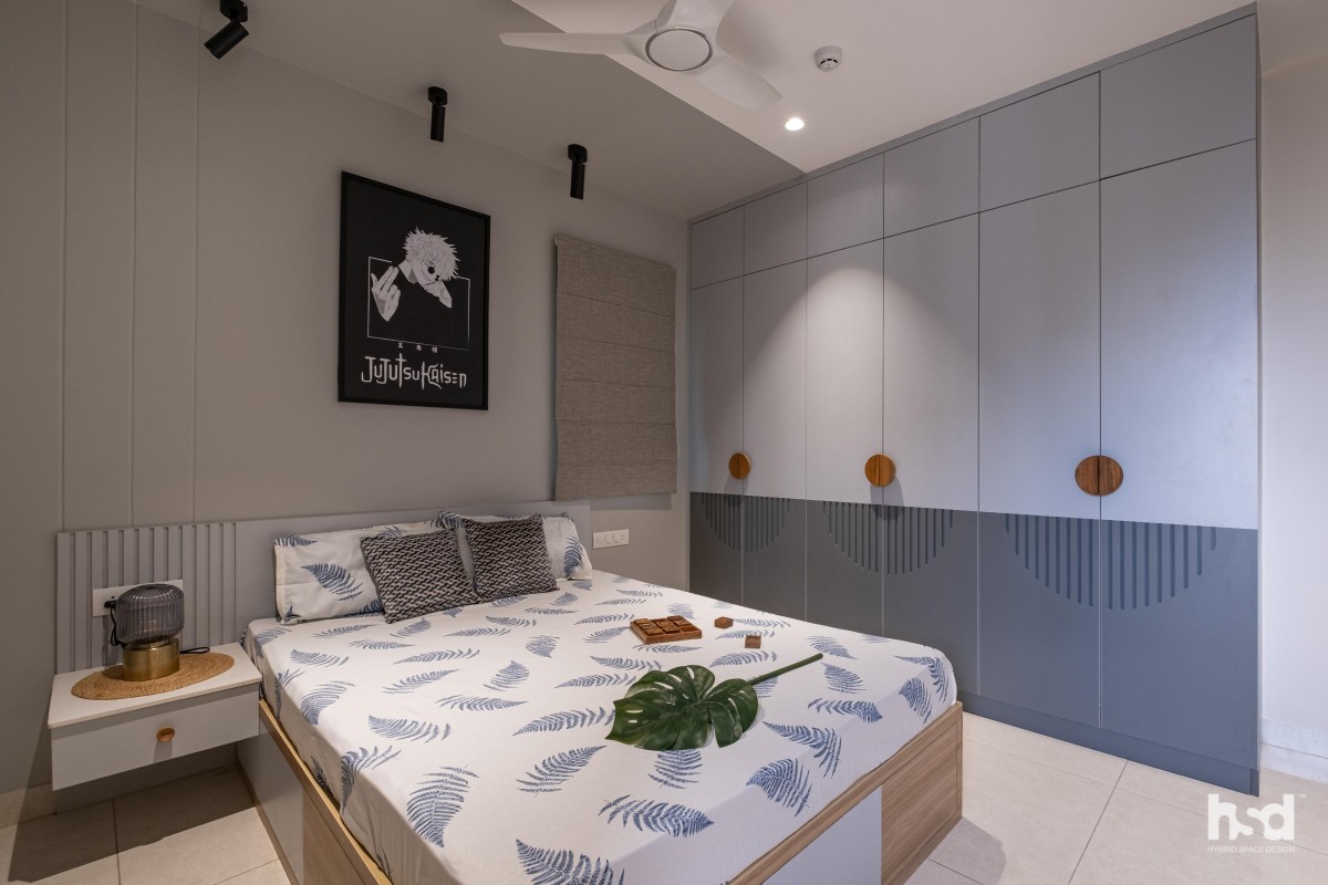 Son's Bedroom of Master Bedroom of Apartment 1303 by Hybrid Space Design