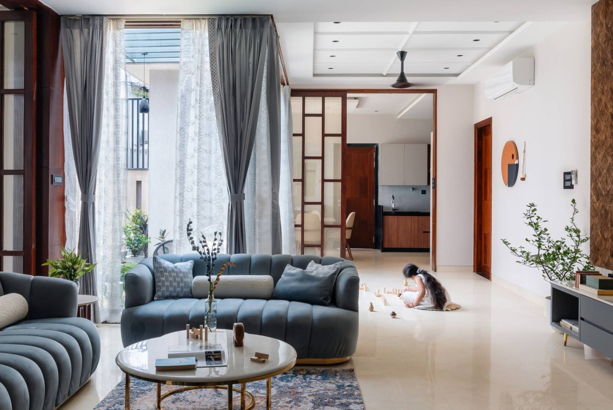 Living room of Villa 46 by Hem & Associates