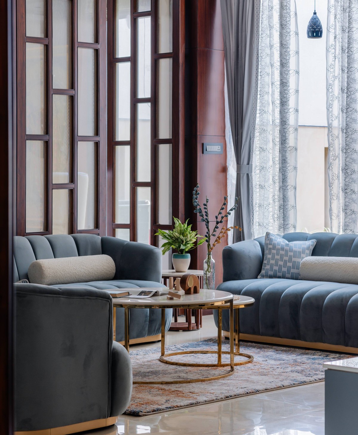 Living room of Villa 46 by Hem & Associates