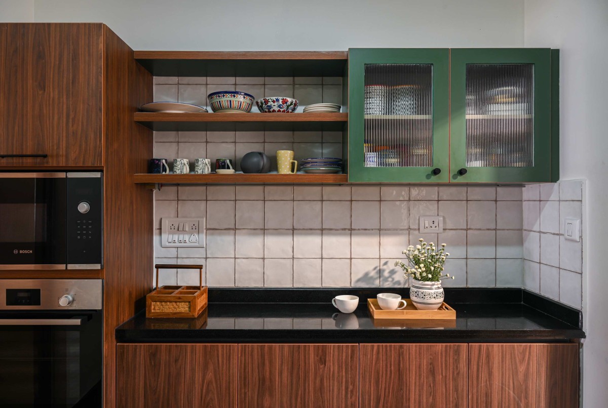 Kitchen of Brick and Jade by Kinaaya Design Studio