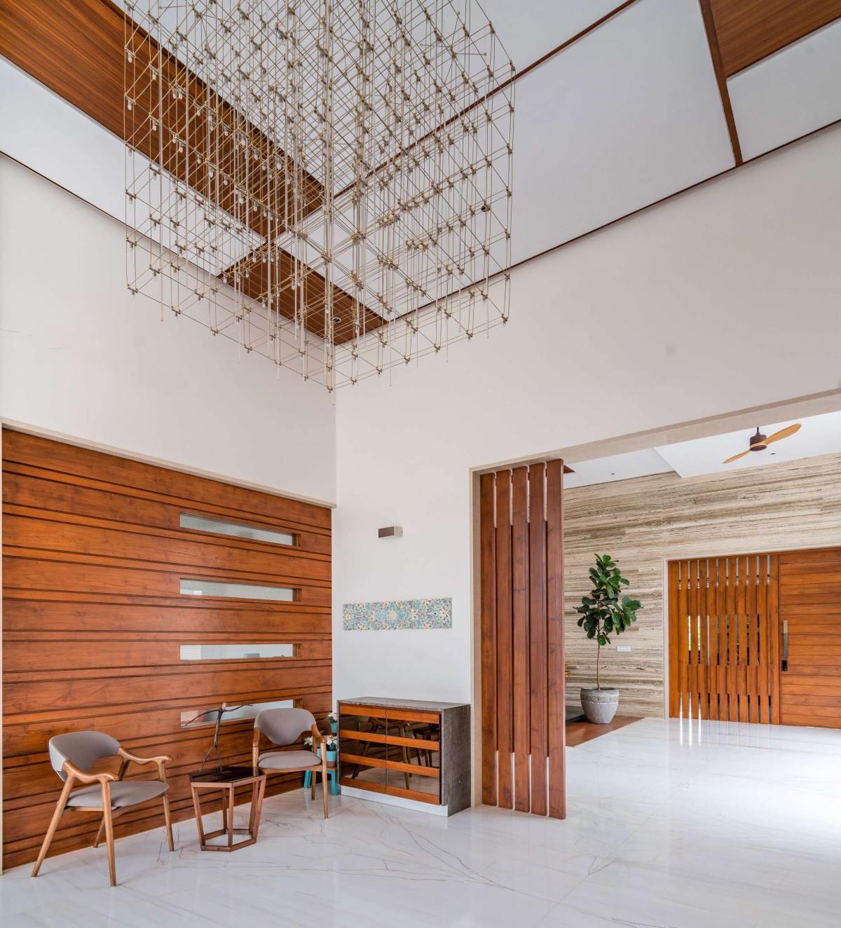 Foyer of S+P Residence by Cubism Architects & Interiors