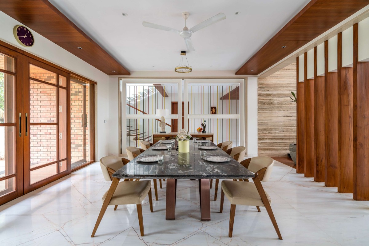 Dining of S+P Residence by Cubism Architects & Interiors