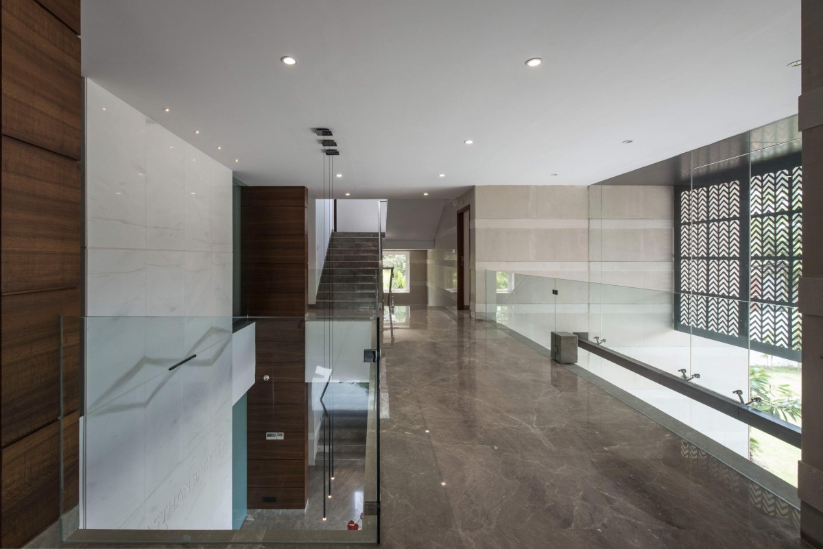 Lobby of The Building on a street, RBL Udaipur by Studio Design Inc
