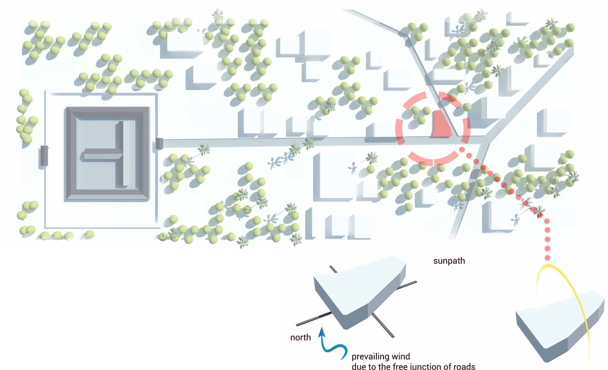 Site plan of Minimum by Nestcraft Architecture
