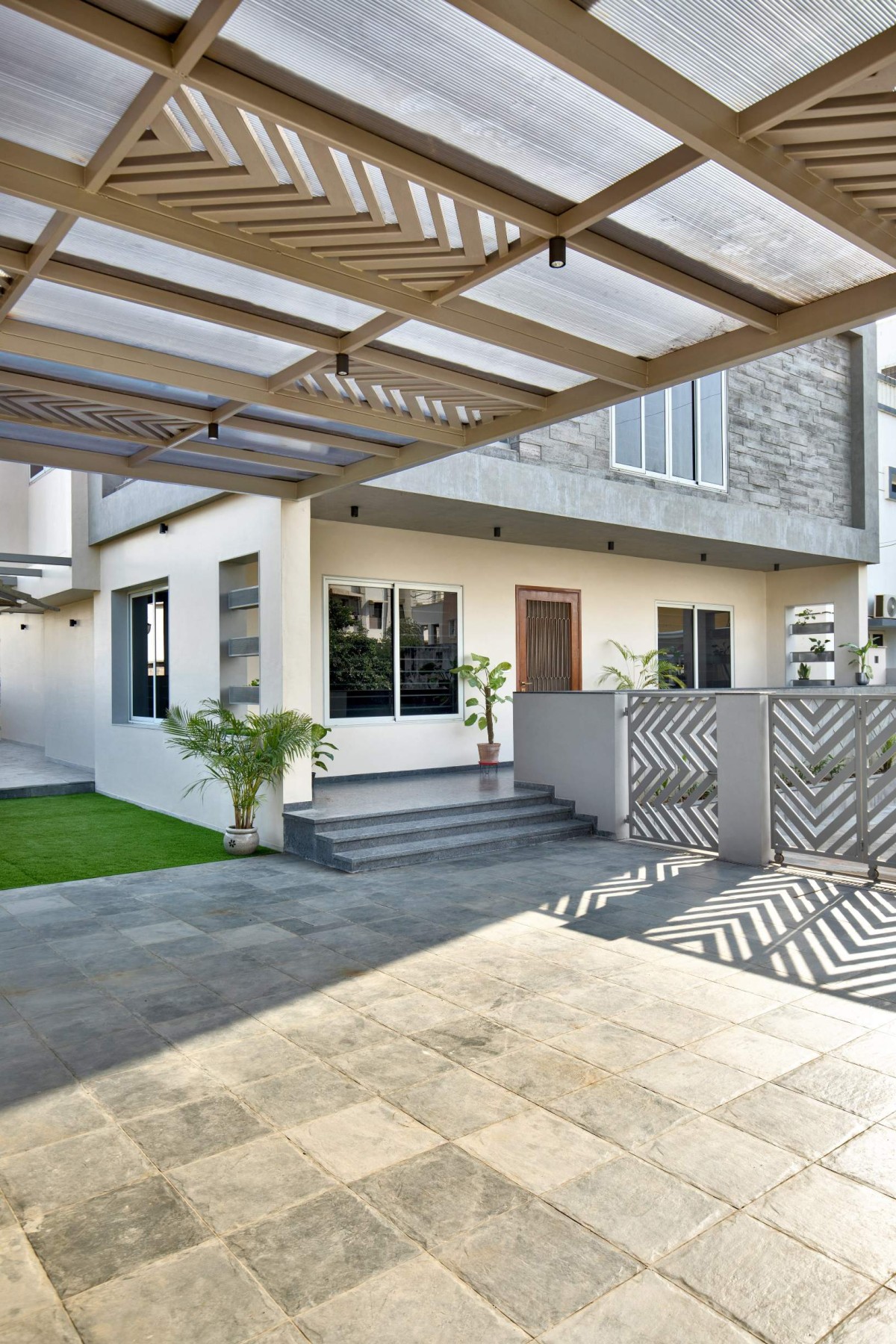 Courtyard of Solanki by DP Dimensions