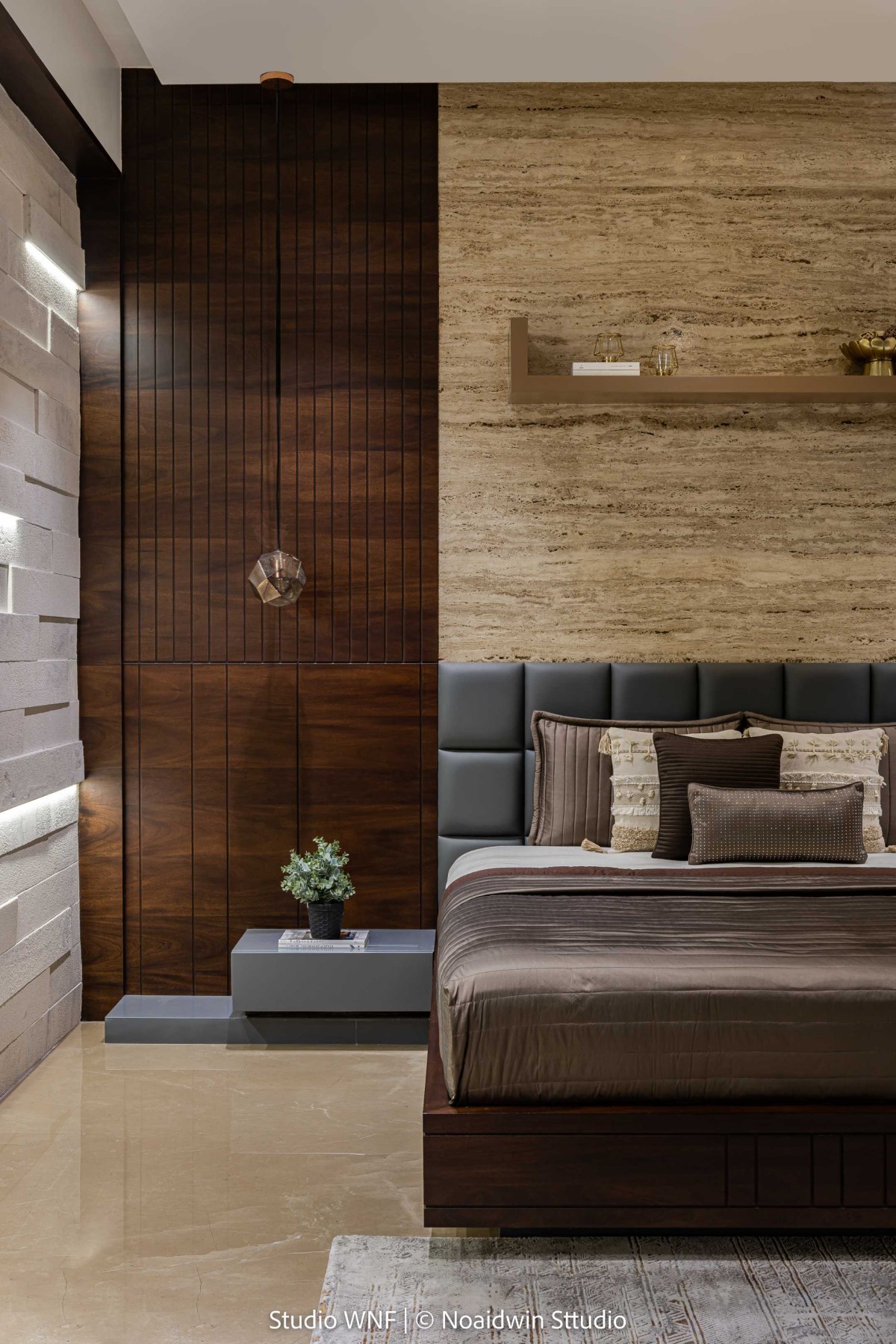 Bedroom 2 of Aakash by Studio WnF