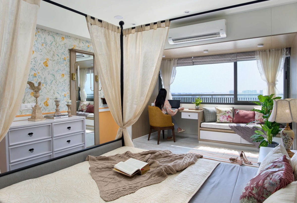 Bedroom of Casa De Primrose by Space Karma Design Studio