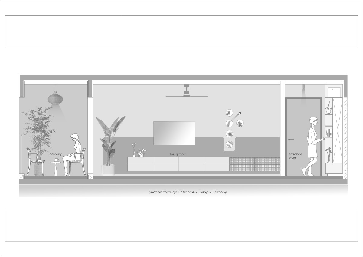 Section 1 of A Desert Oasis by One Habitat Studio