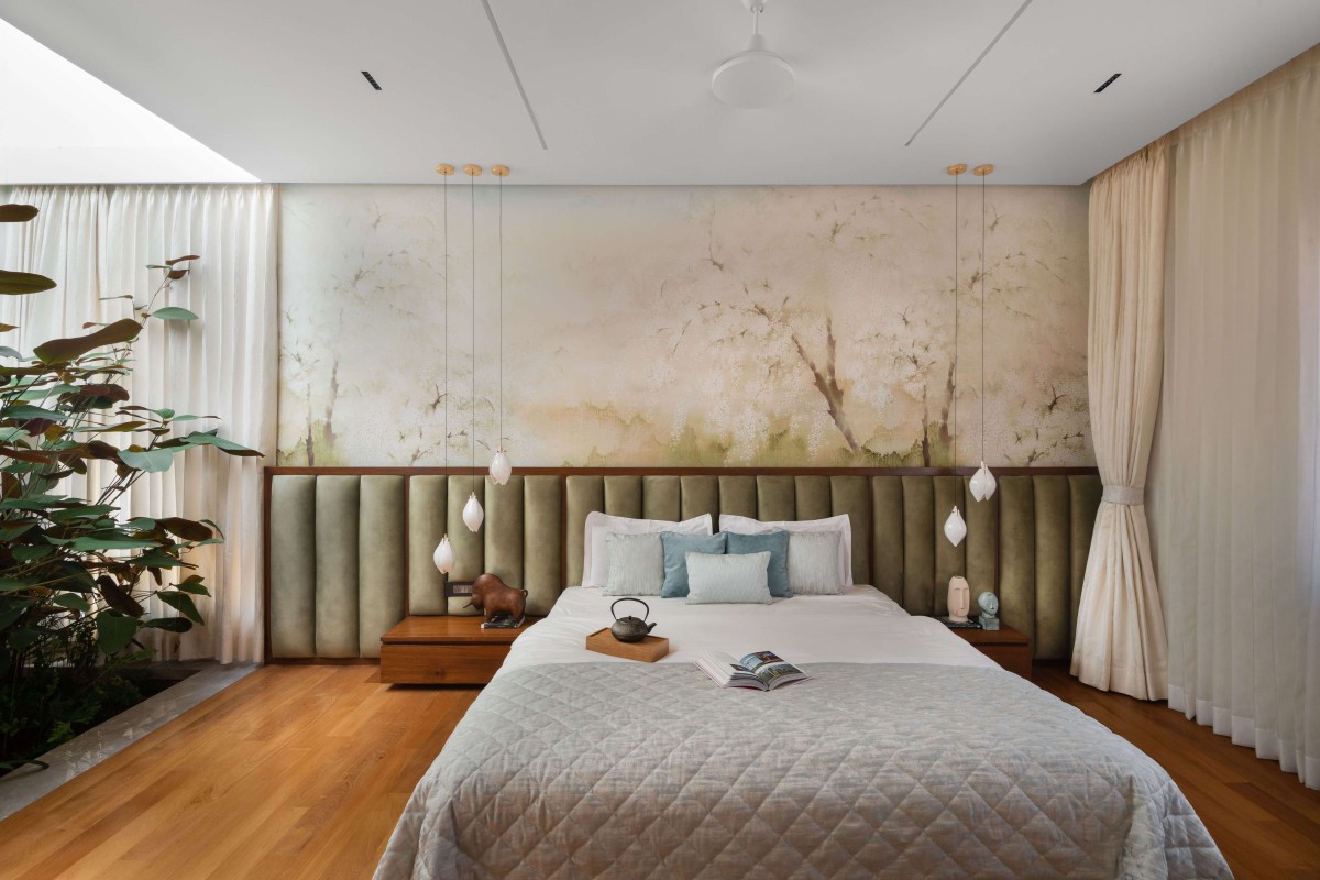 Bedroom of Janani House by Collage Architecture Studio