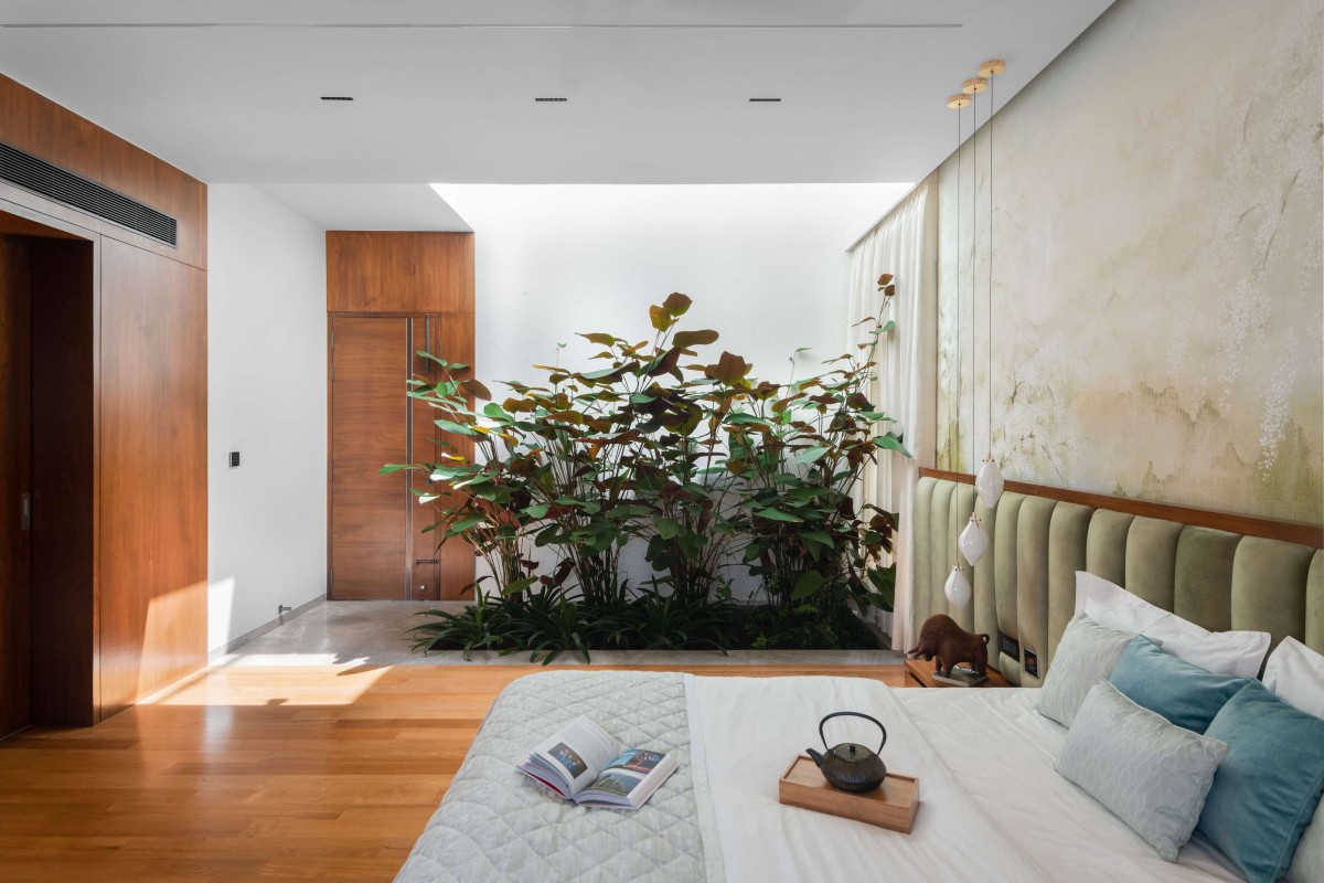 Bedroom of Janani House by Collage Architecture Studio