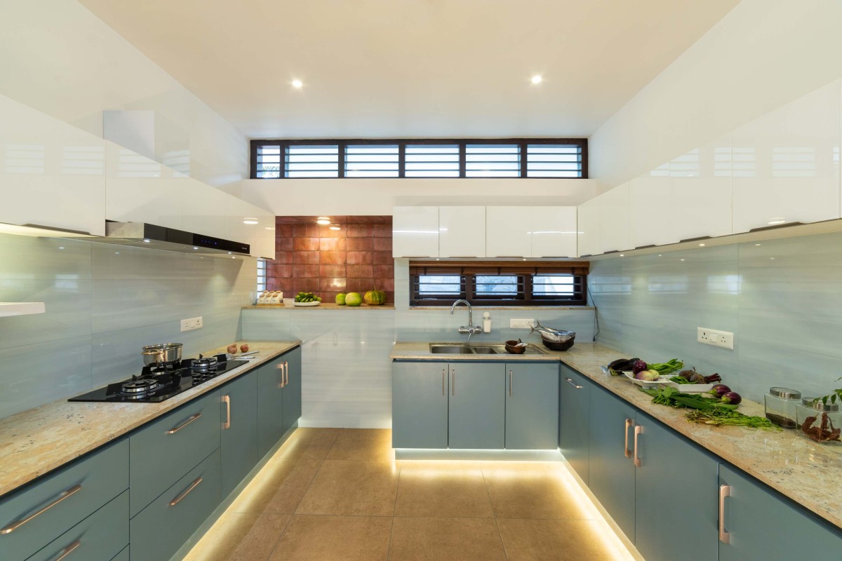 Kitchen of Manjadi House of The Bead Tree by NO Architects Designers and Social Artists