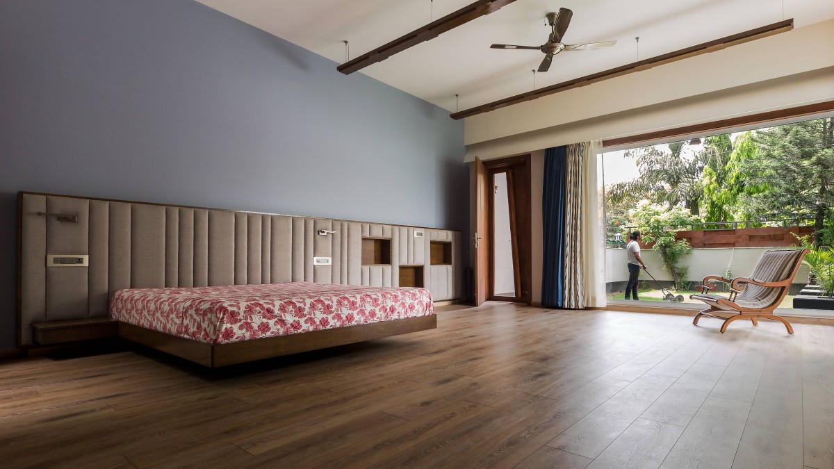 Bedroom of The BungaLOW by Anagram Architects
