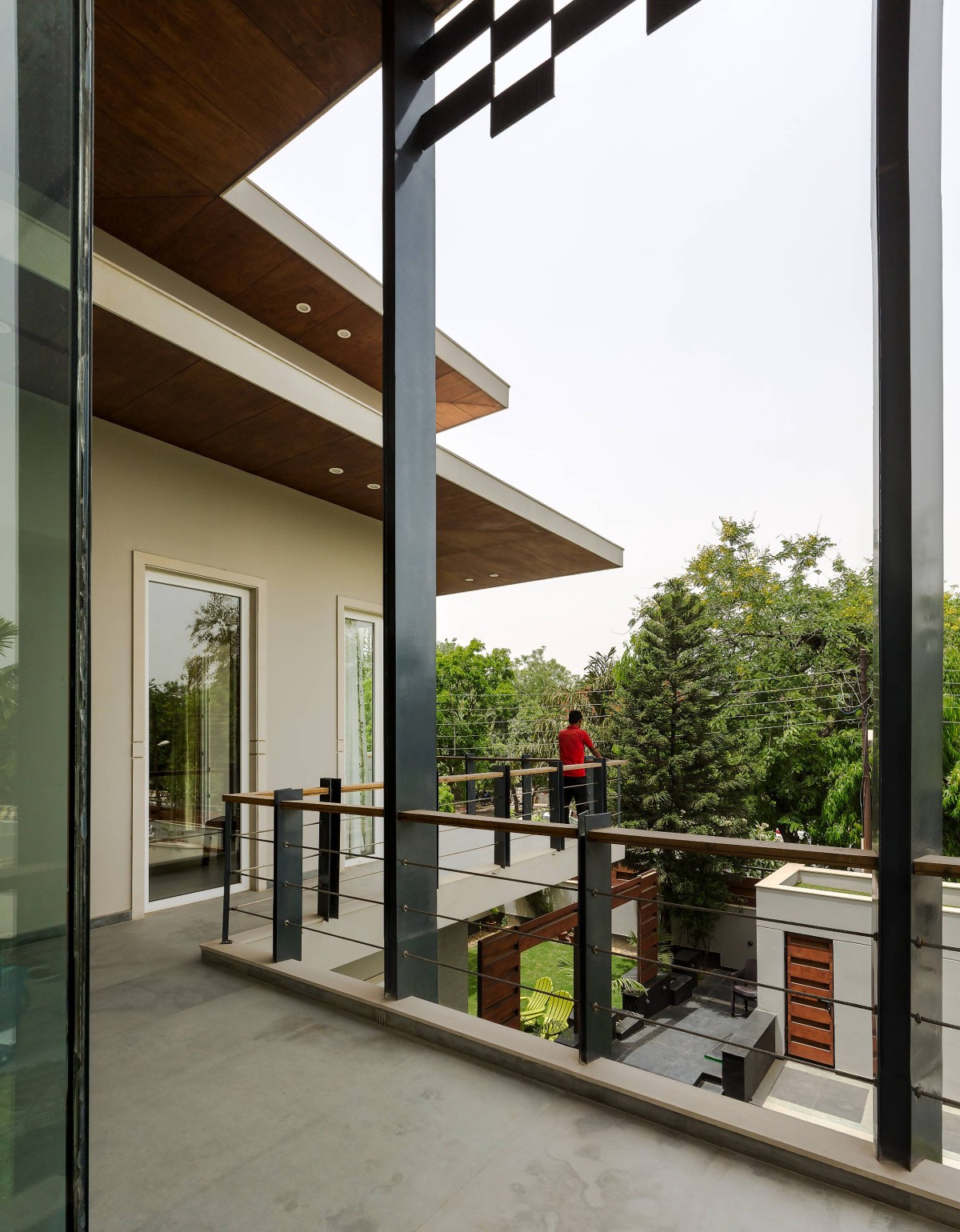 Balcony of The BungaLOW by Anagram Architects