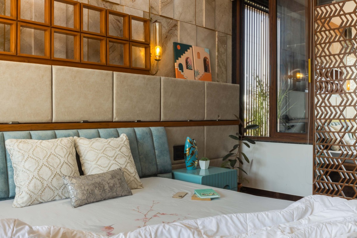 Bedroom 2 of Swapna Residence - A Harmonious Fusion of Design and Function by Architects at Work