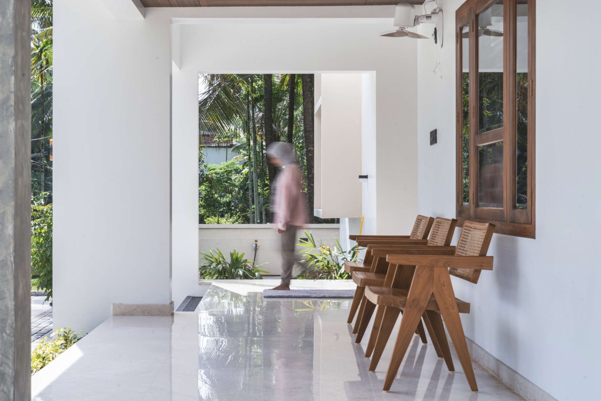 Outdoor seating of Avant Garde by Prekshaa Design Studio