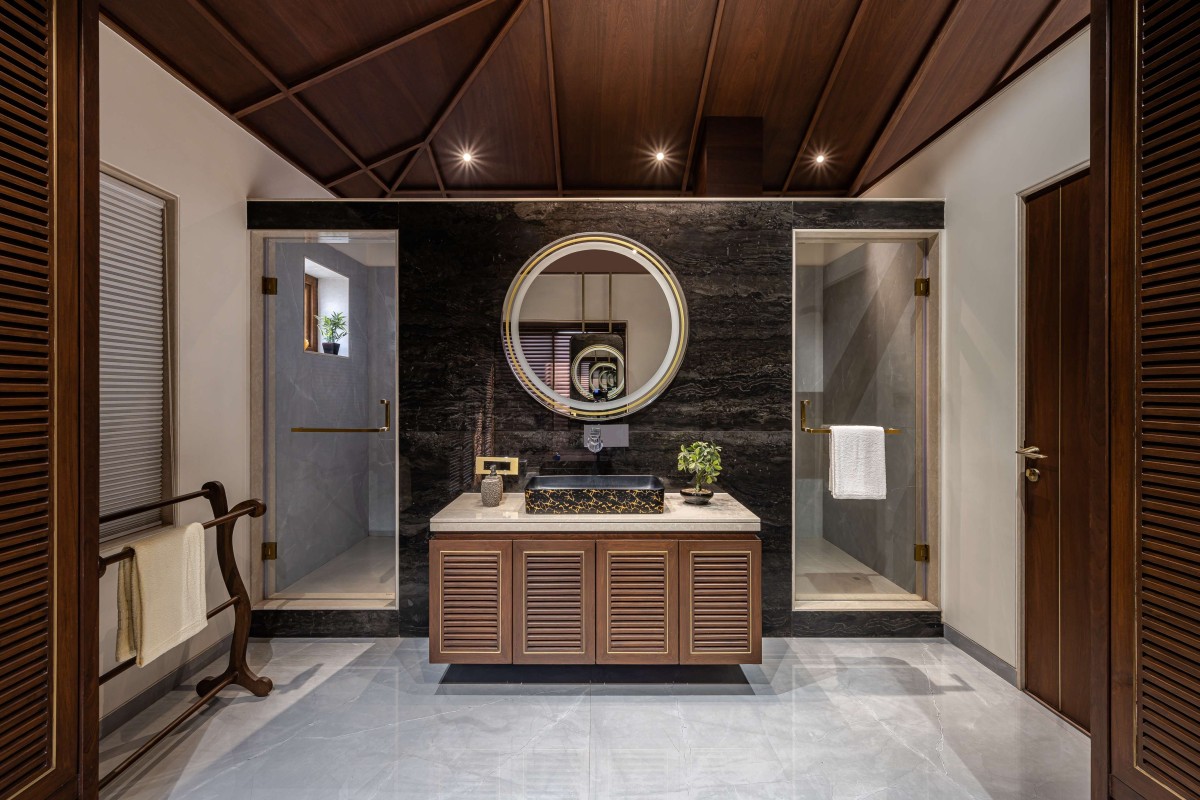 Bathroom of The Quaint Bungalow by Design Salt Studio