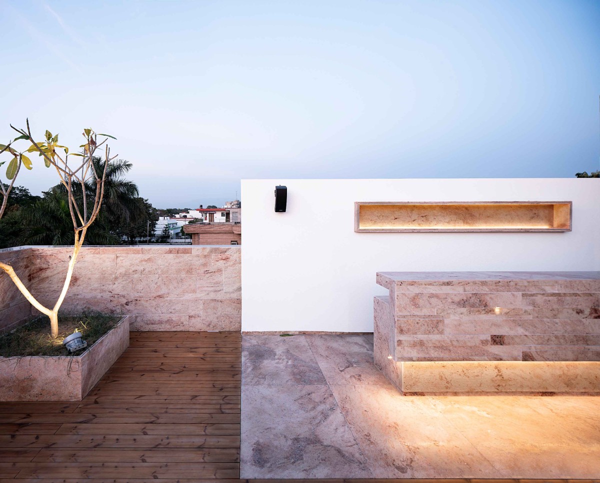 Terrace of Residence 145 by Charged Voids