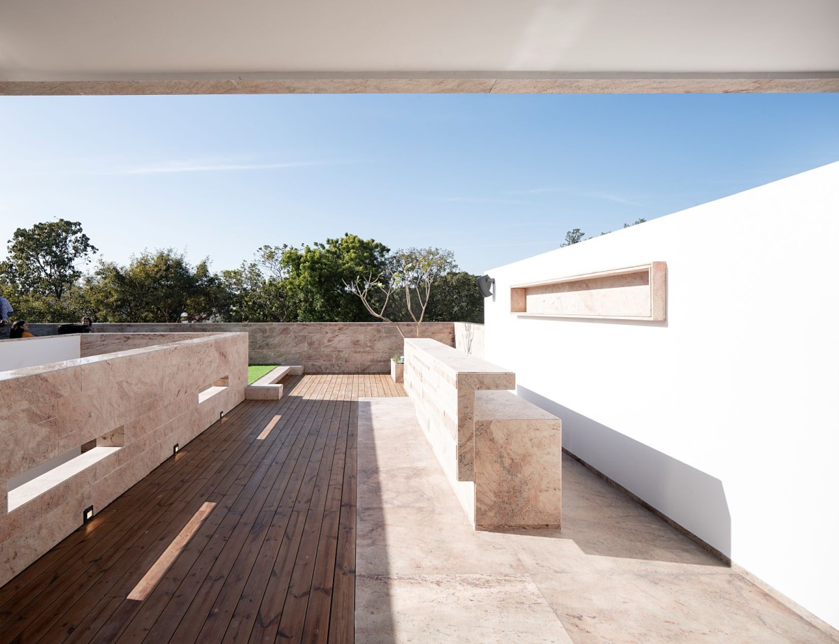 Terrace of Residence 145 by Charged Voids