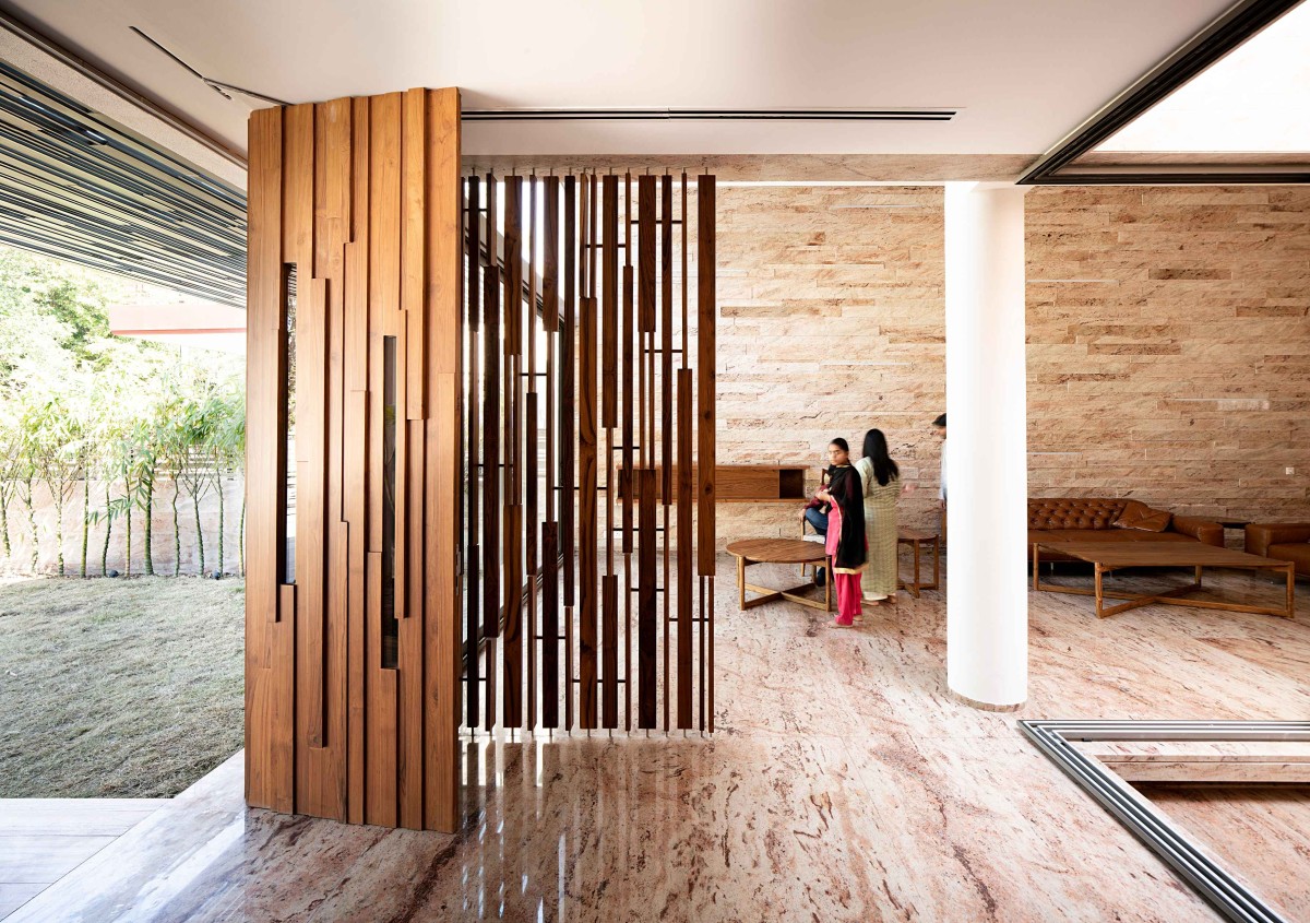 Entrance foyer of Residence 145 by Charged Voids