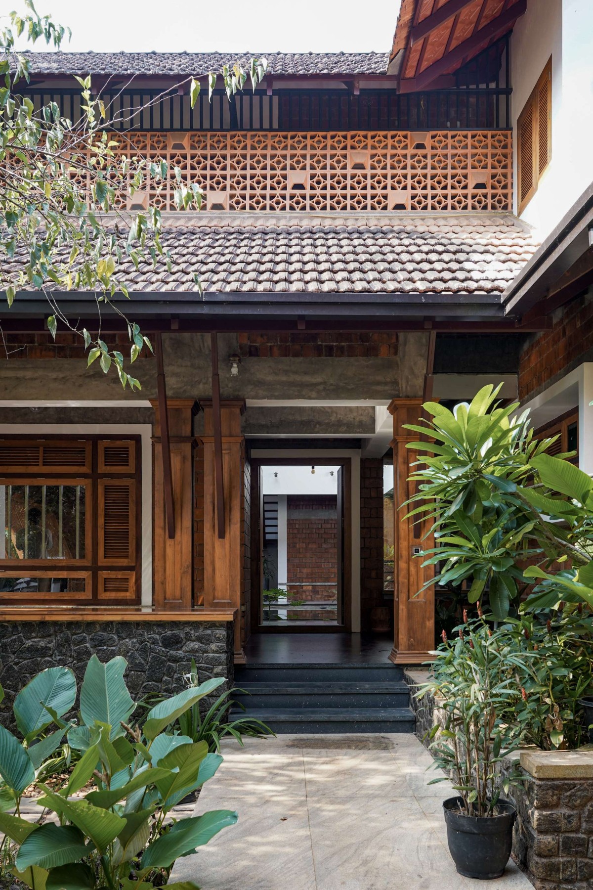 Exterior of Earthen Penchant by Designature Architects