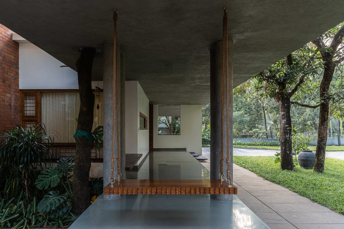 Verandah of Pavilion House by Attiks Architecture
