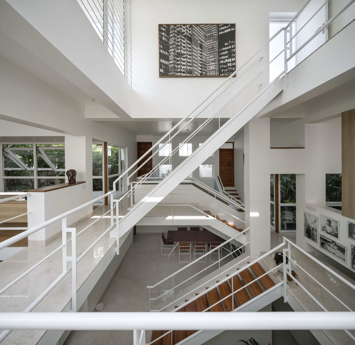 Interior view of Veiled House by Gaurav Roy Choudhury Architects 8456