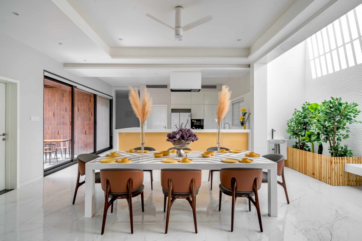 Dining room of Anand by Ace Associates