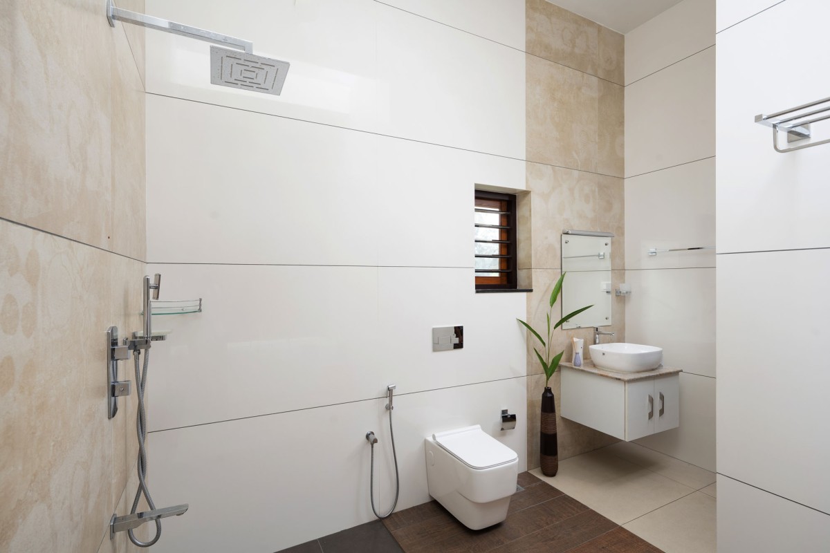 Bathroom of The Frangipani House by Designature Architects