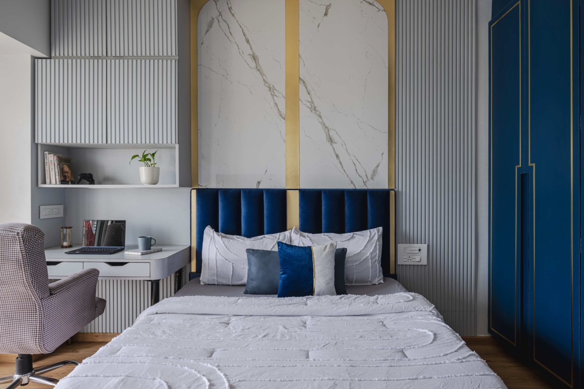 Master Bedroom 2 of Modern Neo-Classical Abode by Terraform Architects