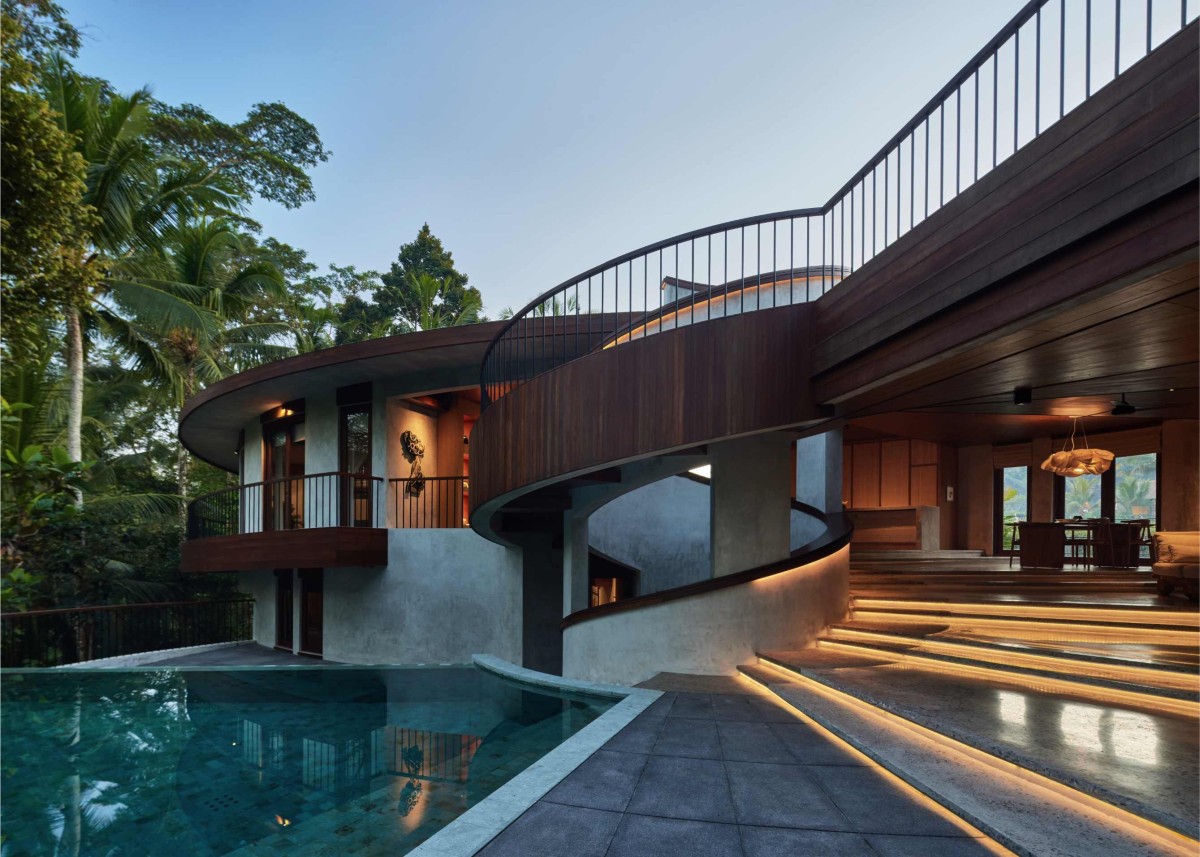Pool Area of The Loop by Alexis Dornier Architects