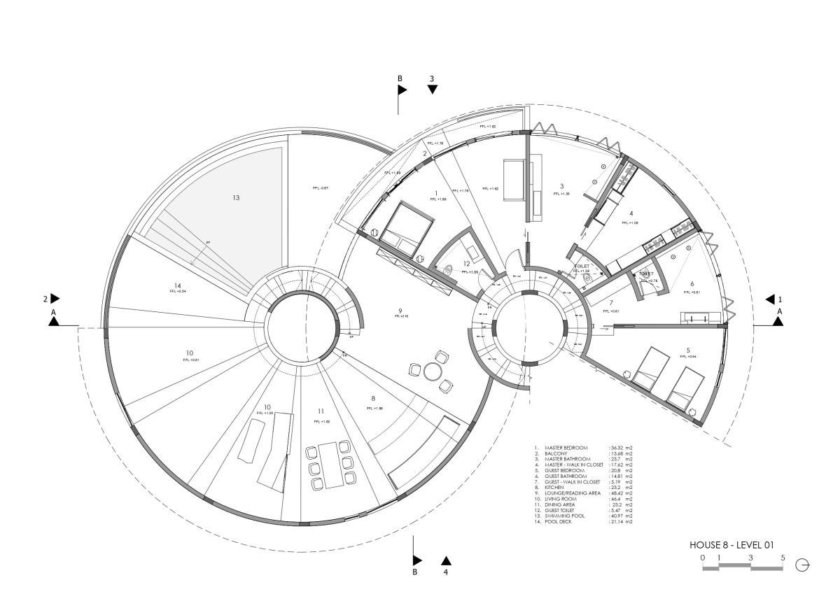 Plan of The Loop by Alexis Dornier Architects