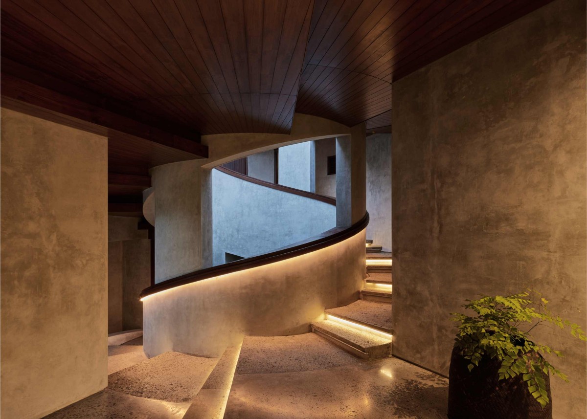 Staircase of The Loop by Alexis Dornier Architects