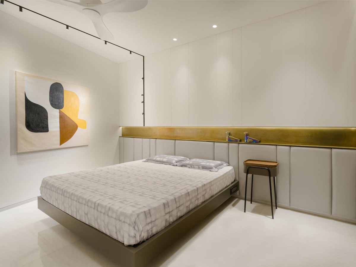 Guest Bedroom of Gauribidanur Residence by Cadence Architects