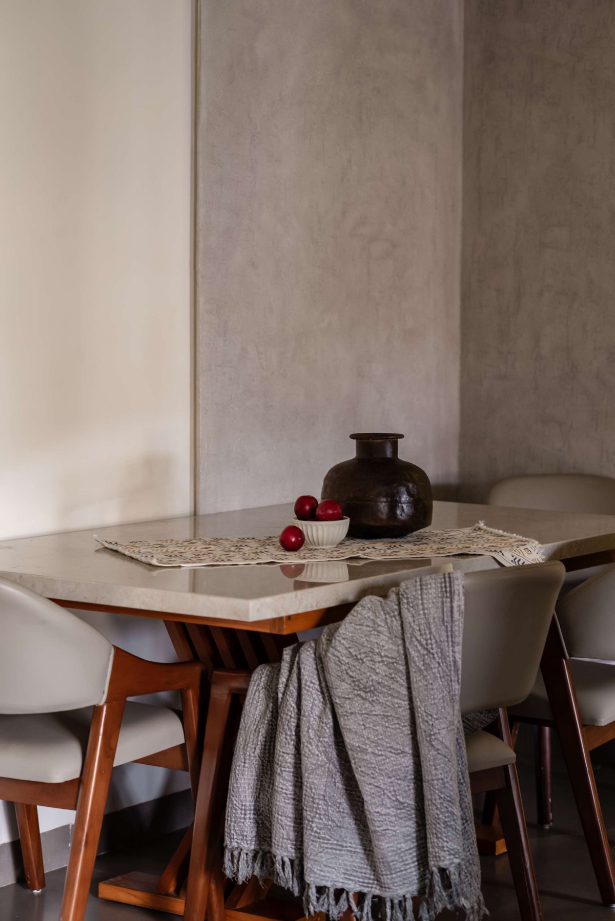 Dining room of Neer by Ideogram Design Studio