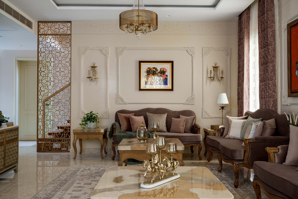 Living room of Galada’s Residence by Centre for Design Excellence
